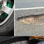 Cráter destroza vehículos en la Autopista Ñu Guasu