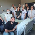 Una paciente sale de alta tras exitoso trasplante de médula